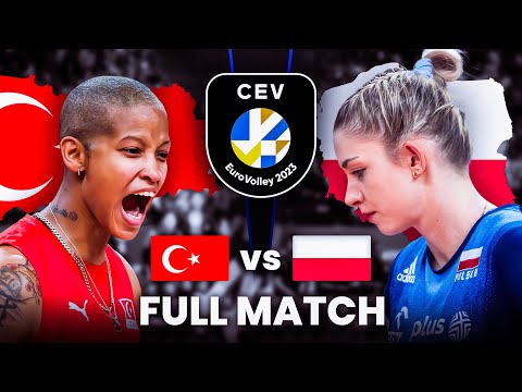 Turkiye 🇹🇷 vs Poland 🇵🇱 | Full Match | CEV EuroVolley 2023