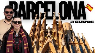Barcelona’da 3 Günde Neler Yaptık 🇪🇸 Gezilecek Yerler & Lezzetler [4K]