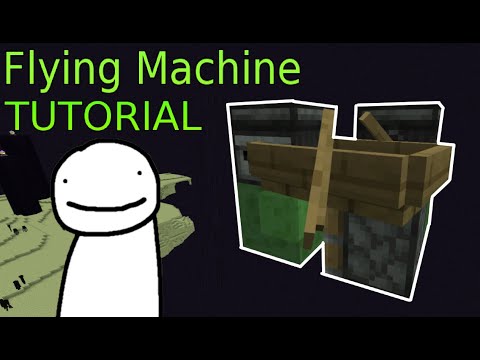 How to Build Dream's Flying Machine from Minecraft Speedrunner vs 5 Hunters REMATCH