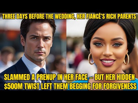 Three Days Before The Wedding, His Billionaire Fiancé’s Rich Parents Threw A Prenup In Her Face