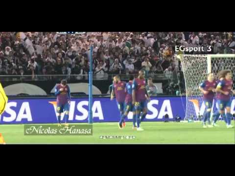 Santos FC vs FC Barcelona 0-1 Messi FIFA Club World Cup 2011 Final