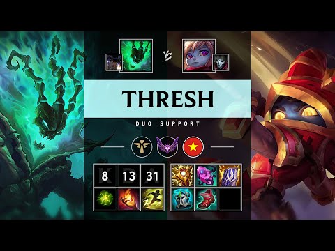 Thresh Support vs Poppy - VN Master Patch 25.13