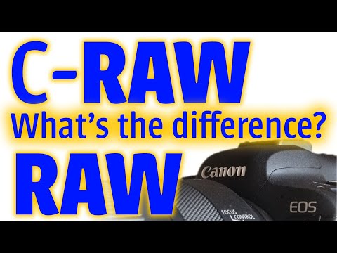 RAW vs cRAW - New Compressed RAW from Canon (DOWNLOAD SAMPLES)