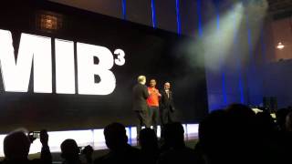 Уилл Смит и Барри Зонненфельд на Sony Press Event