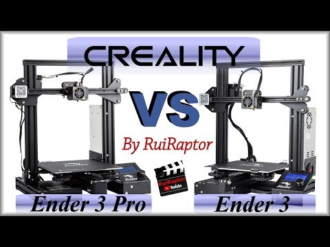 Creality Ender 3 VS Ender 3 PRO - All The Details (PT subtitles)