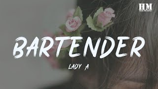 Lady/A - Bartender [lyric]