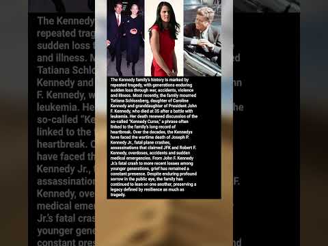 A Legacy of Loss: Tragic Events That Have Shaped the Kennedy Family for Generations #shorts