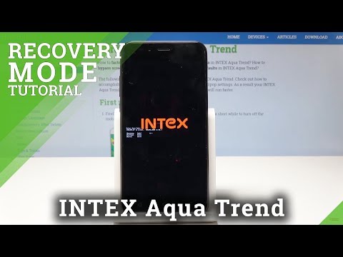 How to Enter Recovery Mode in INTEX Aqua Trend - Resolve System Problem