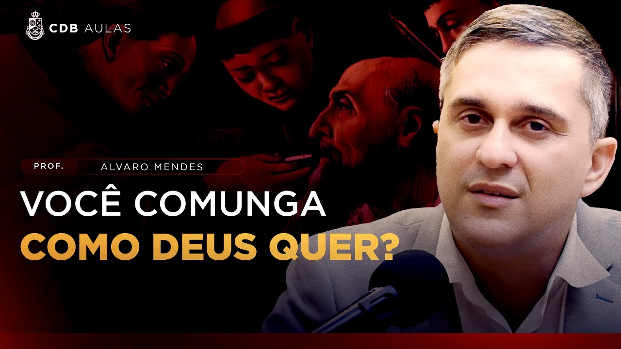A história por trás da comunhão na mão - prof. Alvaro Mendes