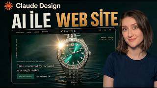 Claude Design ile Web Sitesi Yapmak Bu Kadar Kolay mı? | Yazılımcı Göz