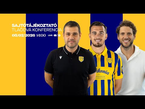 Tlačová konferencia klubu DAC 1904 pred jarnou časťou Niké ligy 2025/26