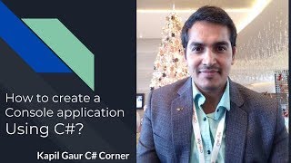How To Create A Console App📲 Using C# In Visual Studio