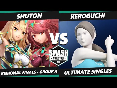SWT East Asia Group A - Shuton (Olimar, Pyra Mythra) Vs. Keroguchi (Wii Fit) Smash Ultimate
