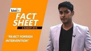 Download lagu Fact Sheet - August 2: Reject foreign intervention, says Najib mp3