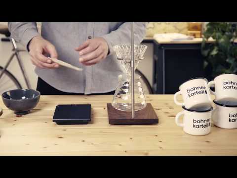 Kaffeezubereitung mit dem Handfilter (Hario V60)