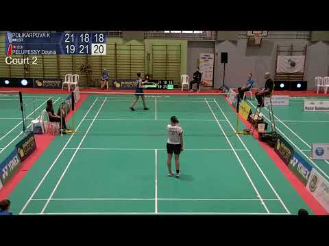 Match point - Ksenia Polikarpova vs Dounia Pelupessy - WS, Final – Israel Open 2022