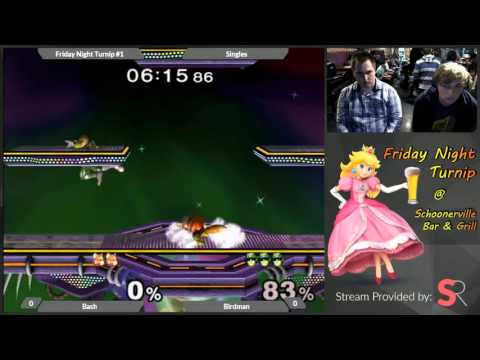 Friday Night Turnip #1 - Bash (Fox) vs. Birdman (Falcon) - Singles