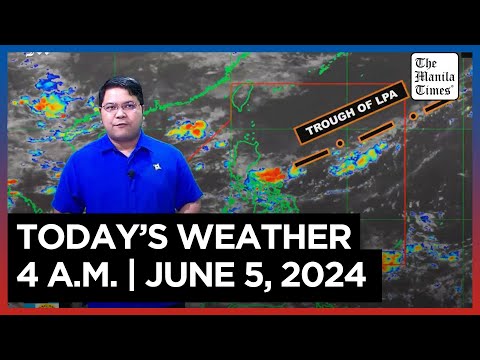 Today's Weather, 4 A.M. June 5, 2024