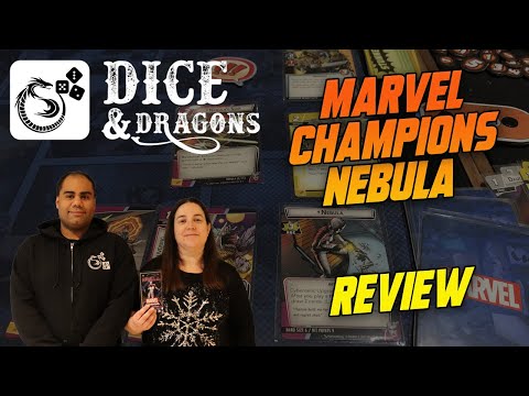 Dice and Dragons - Marvel Champions Nebula Hero Pack Review