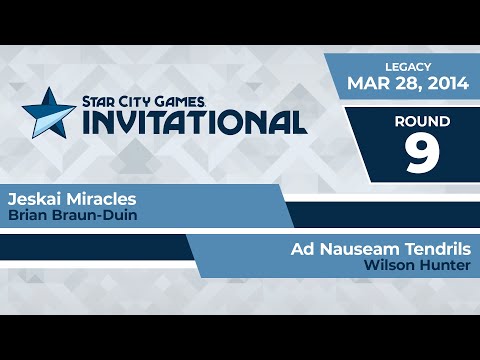 SCGINVI: Round 9 - Brian Braun-Duin vs Wilson Hunter | Legacy