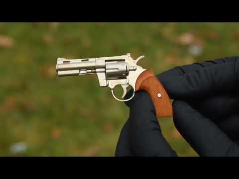 W.POLAH MINIATURE GUNS: the Colt Python in action | 2mm Gun | mini Colt Python | Gift for Men