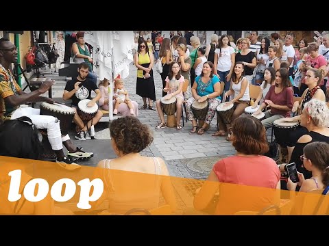 LOOP Glazbena klinika - Špancirfest 2019. - masterclass radionica djembe