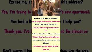 Easy English Conversation for Beginners | A Small Act of Kindness | Daily Speaking Practice