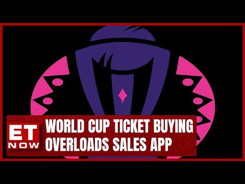 Ticket Buying Frenzy for Cricket World Cup Overloads Sale App | ET NOW | Sports News Updates