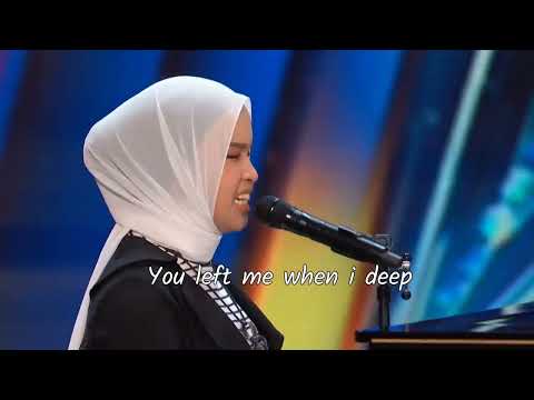 Putri Ariani - Loneliness (Lyrics) : AGT Auditions 2023