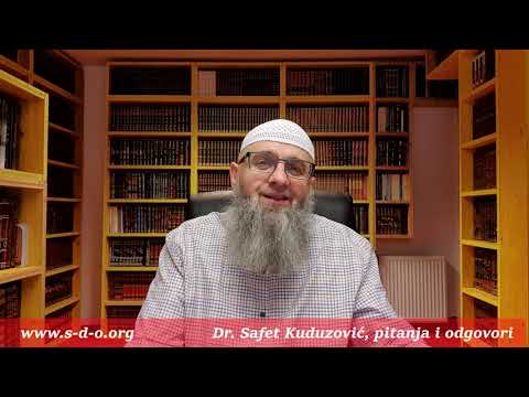 Dr Safet Kuduzović - Davanje zekata za protekle godine - Pitanja i odgovori
