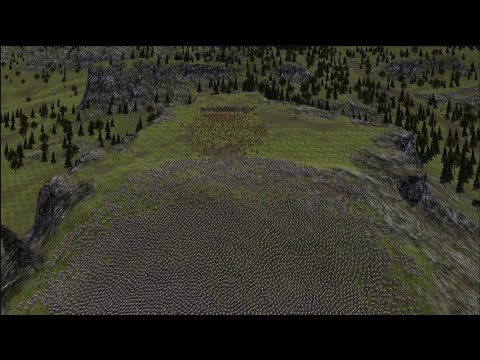 10.000 ORCS CHARGE vs 1.500 GOLDEN KNIGHTS LITTLE ARMY - Ultimate Epic Battle Simulator