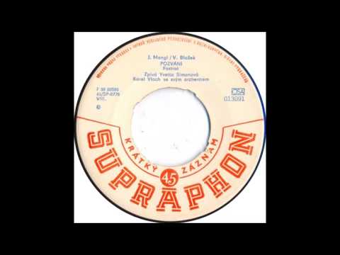 Yvetta Simonová - Pozvání [1961 Vinyl Records 45rpm]