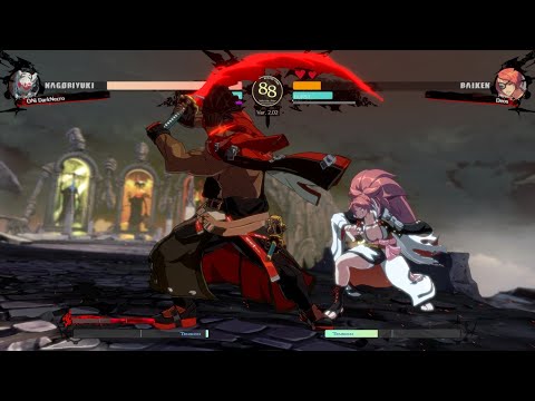 [GGST] 나고리유키(DarkNecro) vs 바이켄