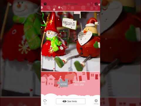 Easy christmas puzzle Video
