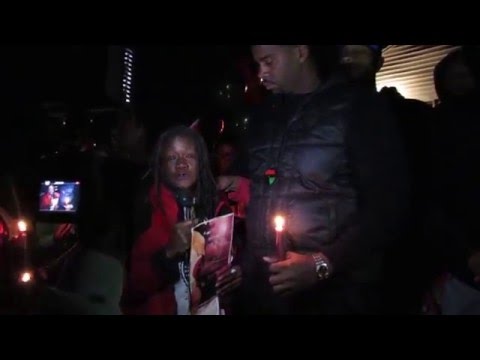 Remembering Tangela Harris - Candle Light Vigil and Balloon Release - Snippet (8/9)
