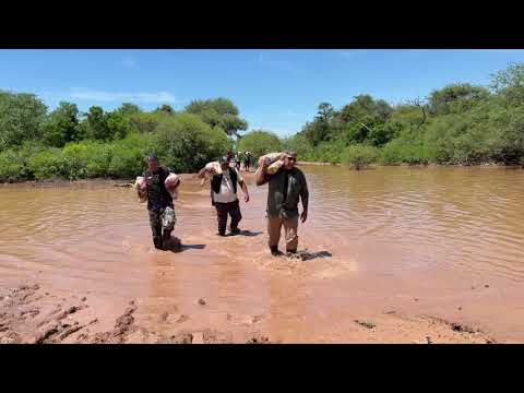 El Gobierno provincial reforzó las asistencias en Pichanal tras la crecida del río Bermejo