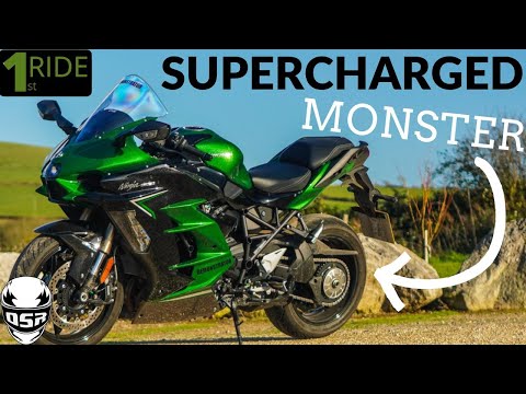 Kawasaki H2SX Supercharged First Ride & Review | 4K