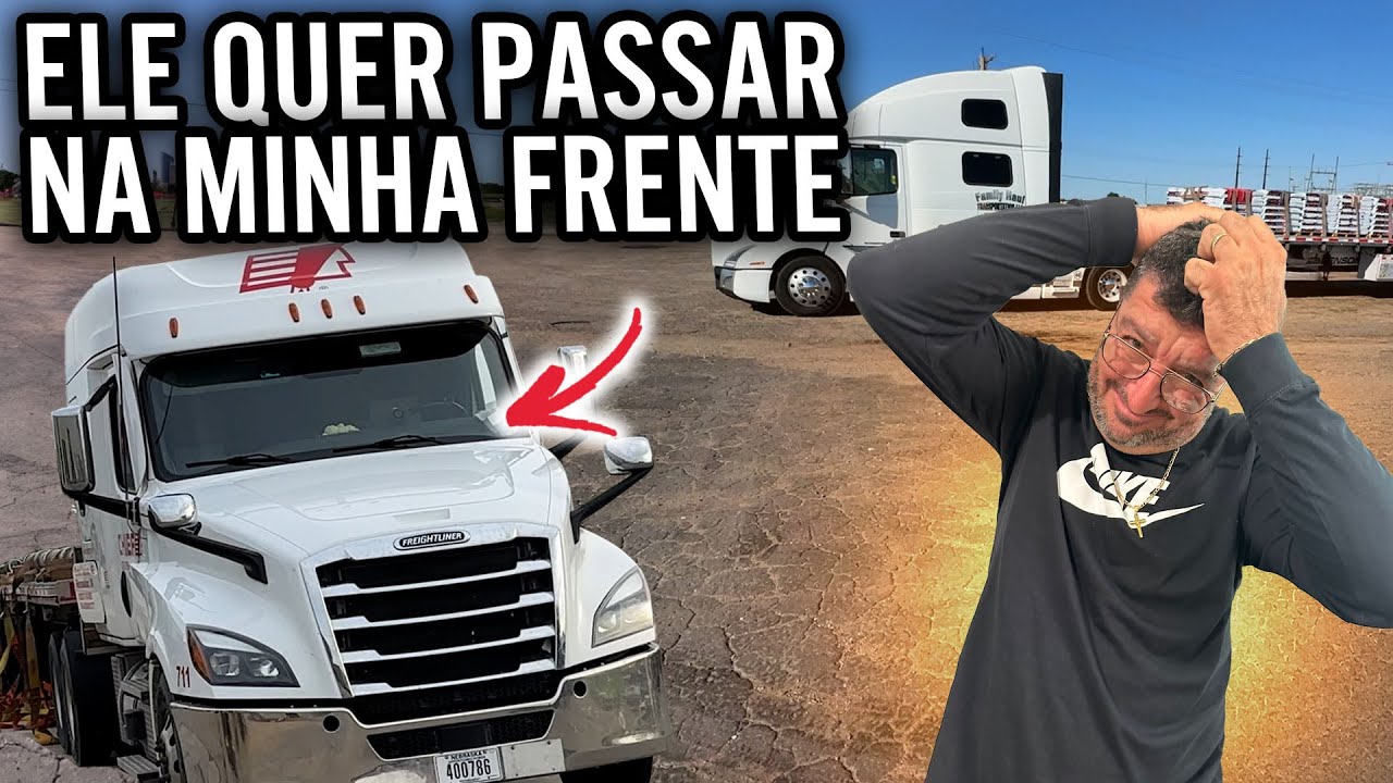 ELE QUERIA PASSAR NA MINHA FRENTE 😱😱😨