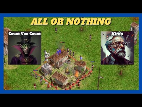 FULL SEND!!! | Count Von Count (Zeus) vs Kimo (Hades) Game 2/5 #aom #ageofempires