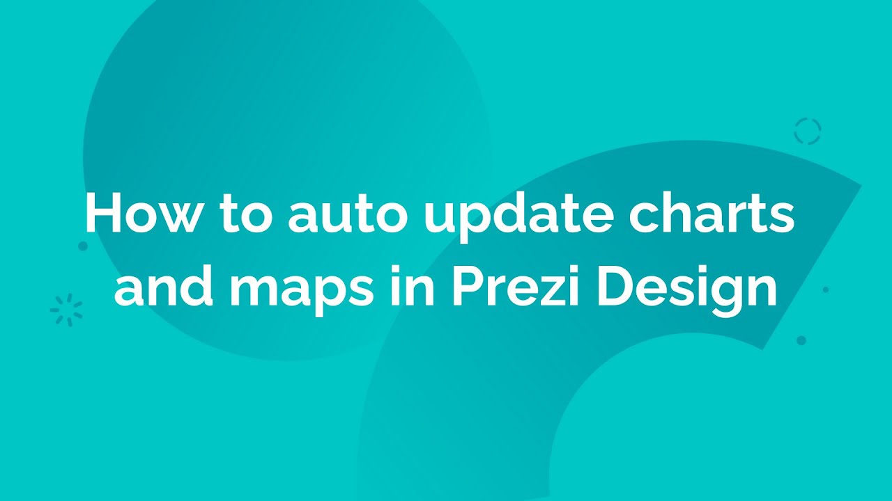 How to auto update charts and maps in Infographics (Prezi Design)