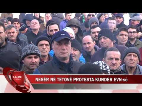 NESËR NË TETOVË PROTESTA KUNDËR EVN-së