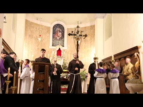 Franjevački bogoslovi predvode križni put - Franjevačke pučke misije - Postira, 6.03.2020.g. 3.dio/3