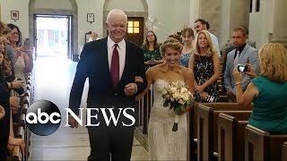Bride Walks Down Aisle With Man Saved by Her Father's Heart Donation