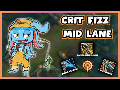Too Much Ap, Just go Crit Fizz! | Fizz Mid vs Katarina 14.5