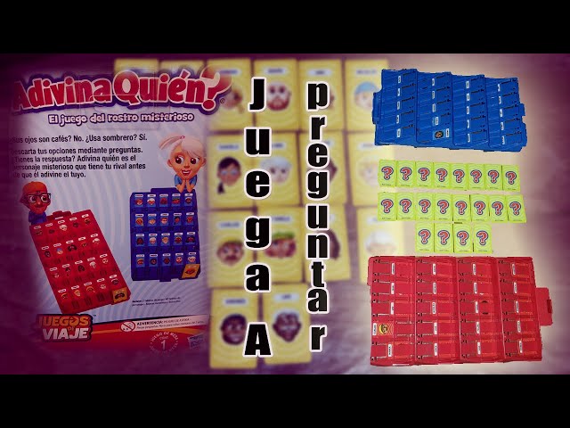 Vídeo relacionado con Hasbro Gaming ¿Adivina quién? Original Juego de Mesa de adivinanzas para niños, Juegos Familiares para 2 Jugadores, Regalos para niños a Partir de 6 años