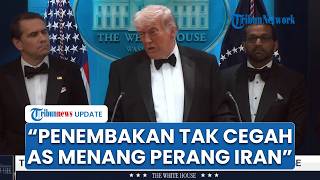 Trump Sesumbar akan Menangkan Perang di Iran seusai Penembakan saat Makan Malam di Gedung Putih