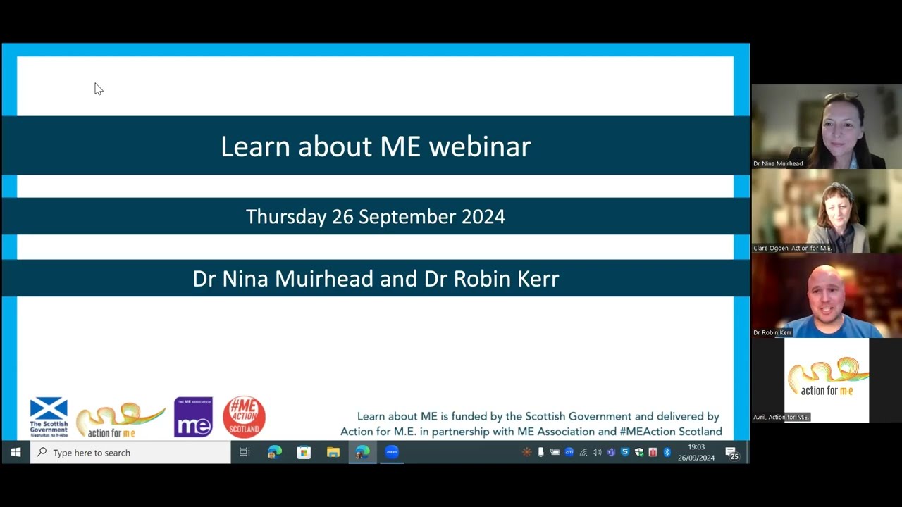 Learn about ME webinar for GPs and primary care professionals