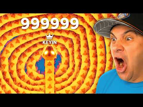 Attempting The #1 WORLD RECORD in Snake.io