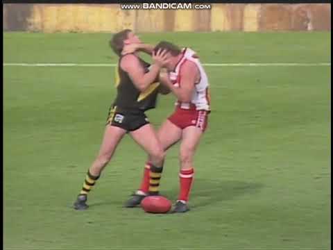 AFL Fight/Melee Adelaide Crows teammates Fight SANFL Grand Final