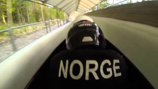 preview picture of video 'Pre Season 2013/14 Norwegian Bobsled'